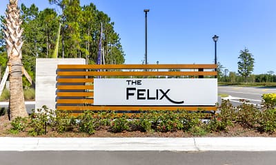 Community Signage, The Felix Apartments, 2