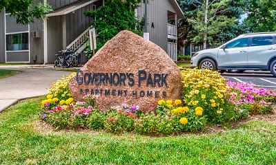 Community Signage, Governor's Park, 2