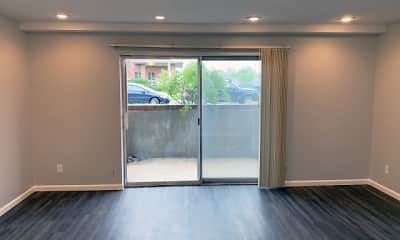 wood floored spare room with plenty of natural light, Bear Garden Apartments, 2