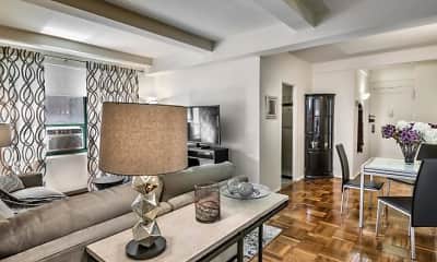 Living Room, Parkchester Apartments, 1