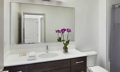 Bathroom, The Station at Newtown Square, 2