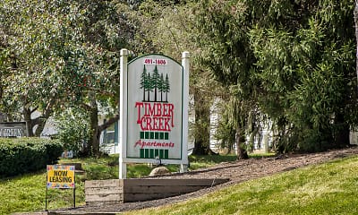 view of community sign, Timbercreek Village, 0