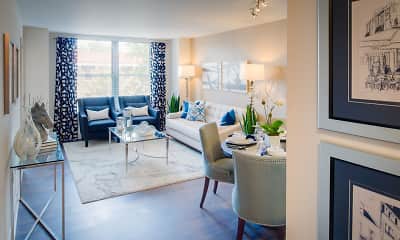 Living Room, Gables Dupont Circle, 0