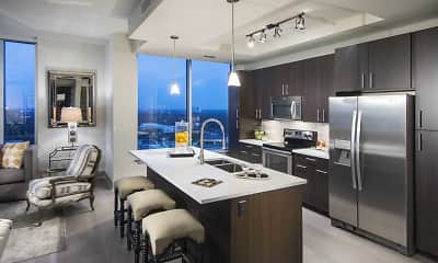 Kitchen, 77056 Luxury Apartments, 1