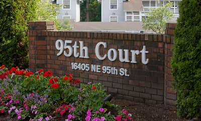 Community Signage, 95th Court Apartments, 2