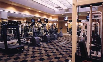 Fitness Weight Room, The Atrium Apartments and Lofts, 2