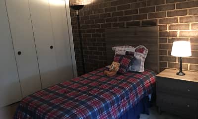 Bedroom, Briarcliff Apartments, 2