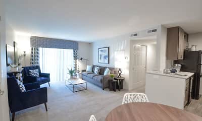 Living Room, Carriage Square, 0