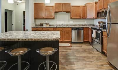 Kitchen, Lakewood Crossing Apartments, 0