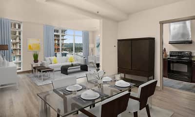 Dining Room, Elements Apartments, 0