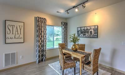 Dining Room, Artisan Square Apartments, 2