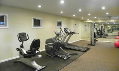 Fitness Weight Room, North Willow, 1