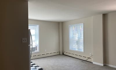 Living Room, MacArthur Boulevard Apartments, 2