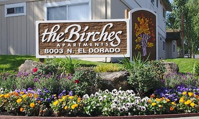 Community Signage, Birches Apartments, 2
