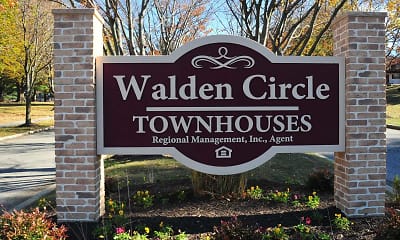 Community Signage, Walden Circle Townhouses, 1