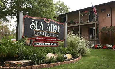 Community Signage, Sea Aire and Mystic Point Apartments and Townhomes, 0