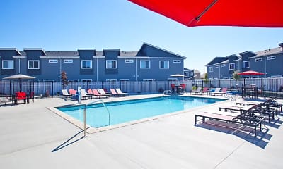 Pool, Prairie Pointe Apartments and Townhomes, 0