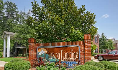 Community Signage, Carson Landing, 2