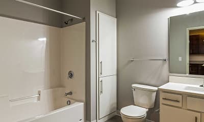 Bathroom, Lumber Exchange Apartments, 2