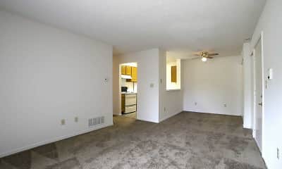 Living Room, Creekside Square Apartments, 0