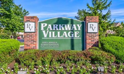 Community Signage, Parkway Village, 2