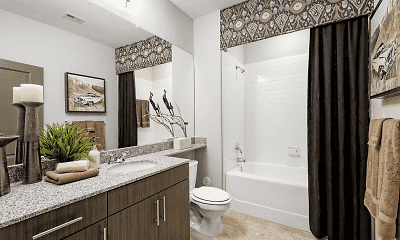 Bathroom, The Heights At Meridian, 2