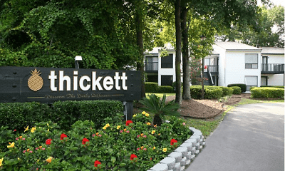 Community Signage, Thickett Apartments, 0