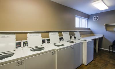 laundry room with natural light and independent washer and dryer, Cedar Trace, 2