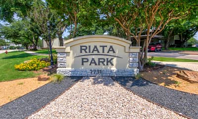 Community Signage, Riata Park, 0