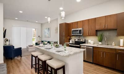 Kitchen, The Residences at Park Place, 1