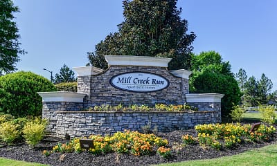 Community Signage, Mill Creek Run Apartments, 2