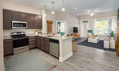 Kitchen, Abberly Liberty Crossing Apartments, 0