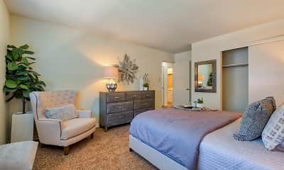 Bedroom, York Hills Apartments, 1