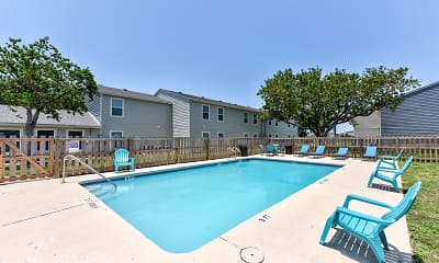 Pool, Rockport Oak Garden Apartments, 0