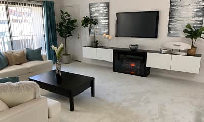Living Room, Imperial Village Apartments, 0
