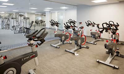 Fitness Weight Room, Liberty Towers, 1