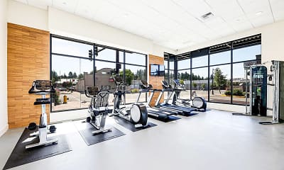 Fitness Weight Room, Green Leaf Shoreline, 0