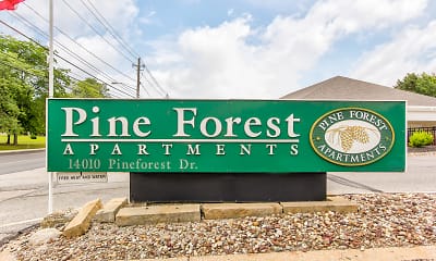 Community Signage, Pine Forest, 2