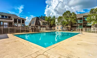 Pool, Willowbrook Apartments, 1