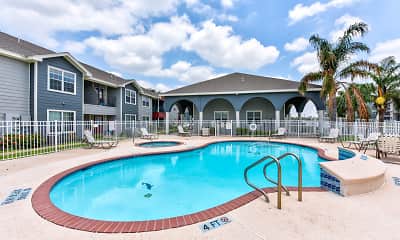Pool, Redbud Place Apartments, 0