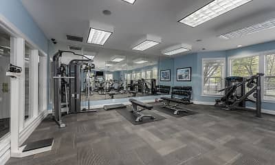 Fitness Weight Room, The Falls at Landen, 2