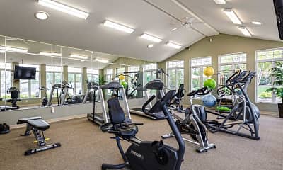 Fitness Weight Room, Village in the Park, 1
