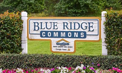 Community Signage, Blue Ridge Commons, 1