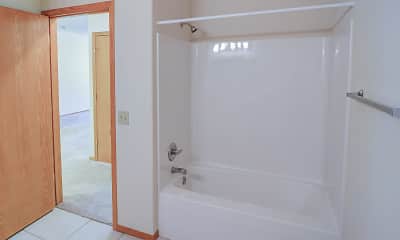 Bathroom, Woodsview Apartments, 2