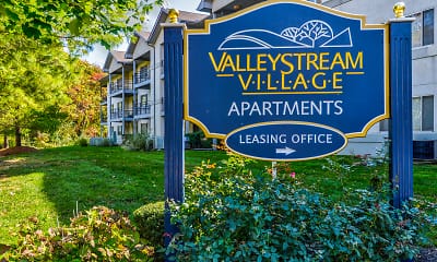 Community Signage, Valley Stream Village Apartments, 2