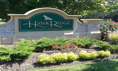 Community Signage, Hawk Ridge Apartments, 2