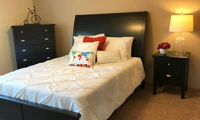 Bedroom, Countryside Apartments, 1