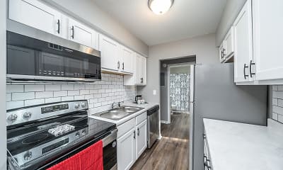 Kitchen, TEAK Apartments, 0