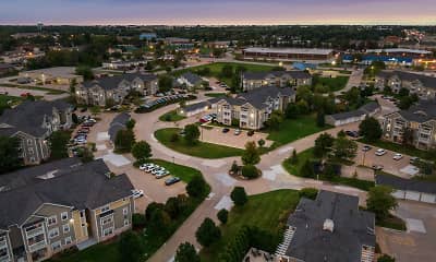 aerial view, Alexis at Perry Pointe, 0