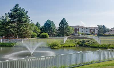 view of water feature featuring a yard, Big Creek, 1